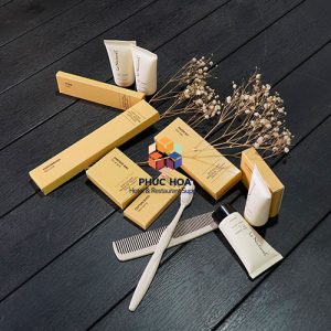 Bộ amenities hộp giấy kraft BA-007