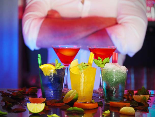 Các loại thức uống trong bar