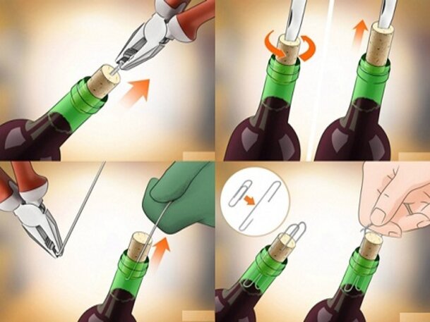 Làm thế nào để mở rượu vang dễ dàng chỉ bằng tay?
