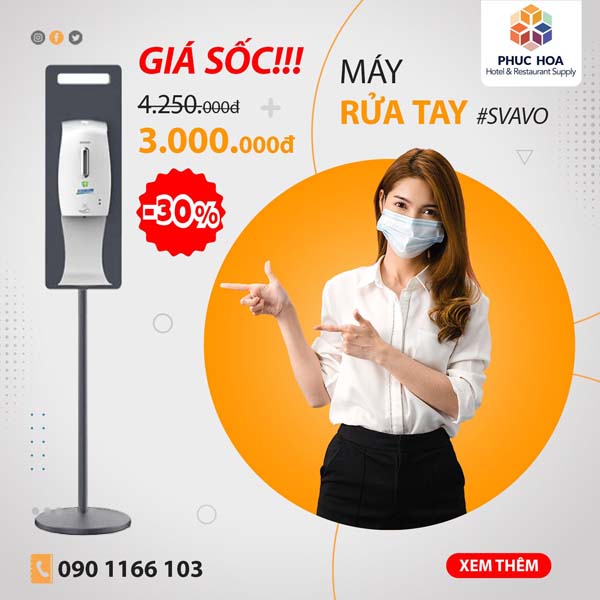 ưu đãi máy sát khuẩn svavo