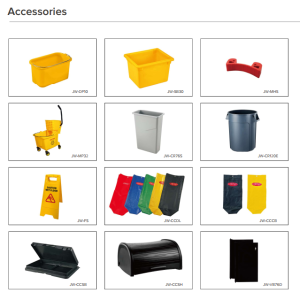 Xe đẩy dọn vệ sinh y tế bệnh viện JW-CCMS 1 Phụ kiện Xe đẩy dọn vệ sinh y tế Jiwins tùy chọn