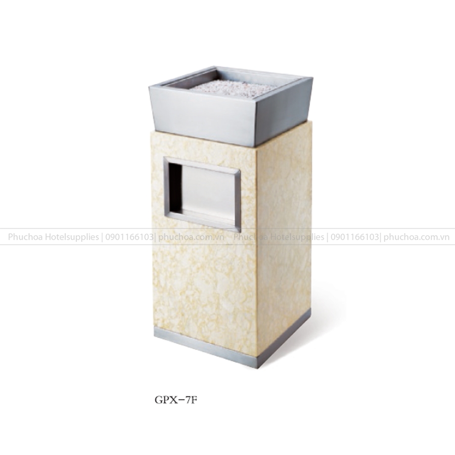 Thùng rác sảnh cao cấp GPX-7F 1 Thùng rác sảnh cao cấp GPX-7F - Tuyên ngôn của sự sang trọng và tinh tế